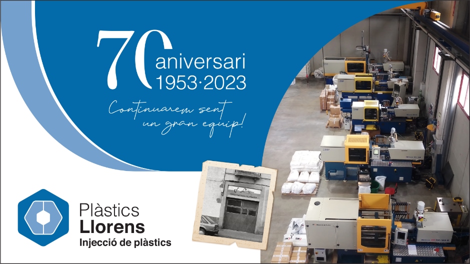 ¡En Plásticos Llorens estamos de celebración!